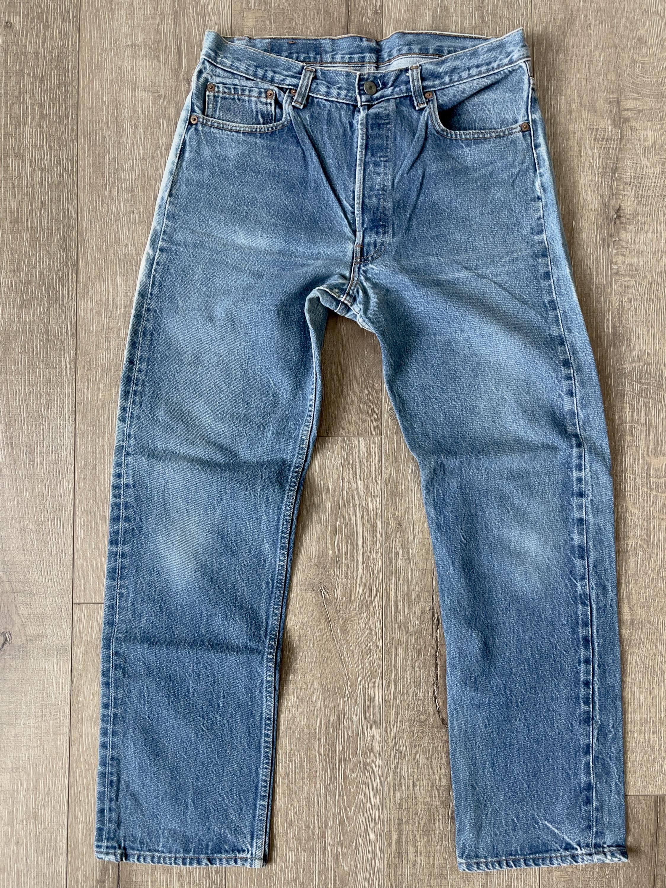 W33 L29.5 — vintage 80s Levi's 501 Jeans Men — #524 Rivets