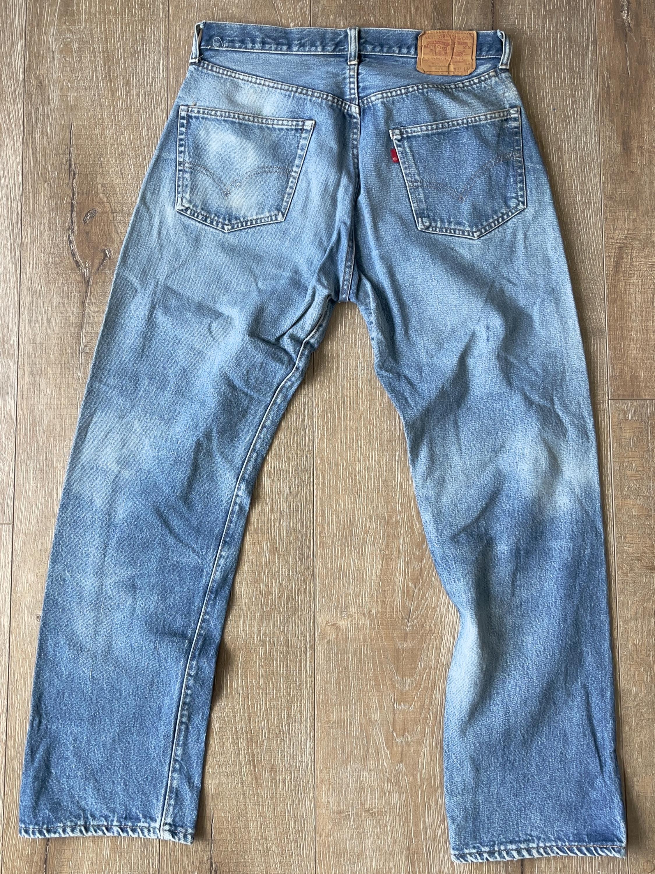 Levi’s JS別注501 Selvedge RIGID L30 501® Original Fit Selvedge Men's Jeans - Dark Wash | Levi's® US