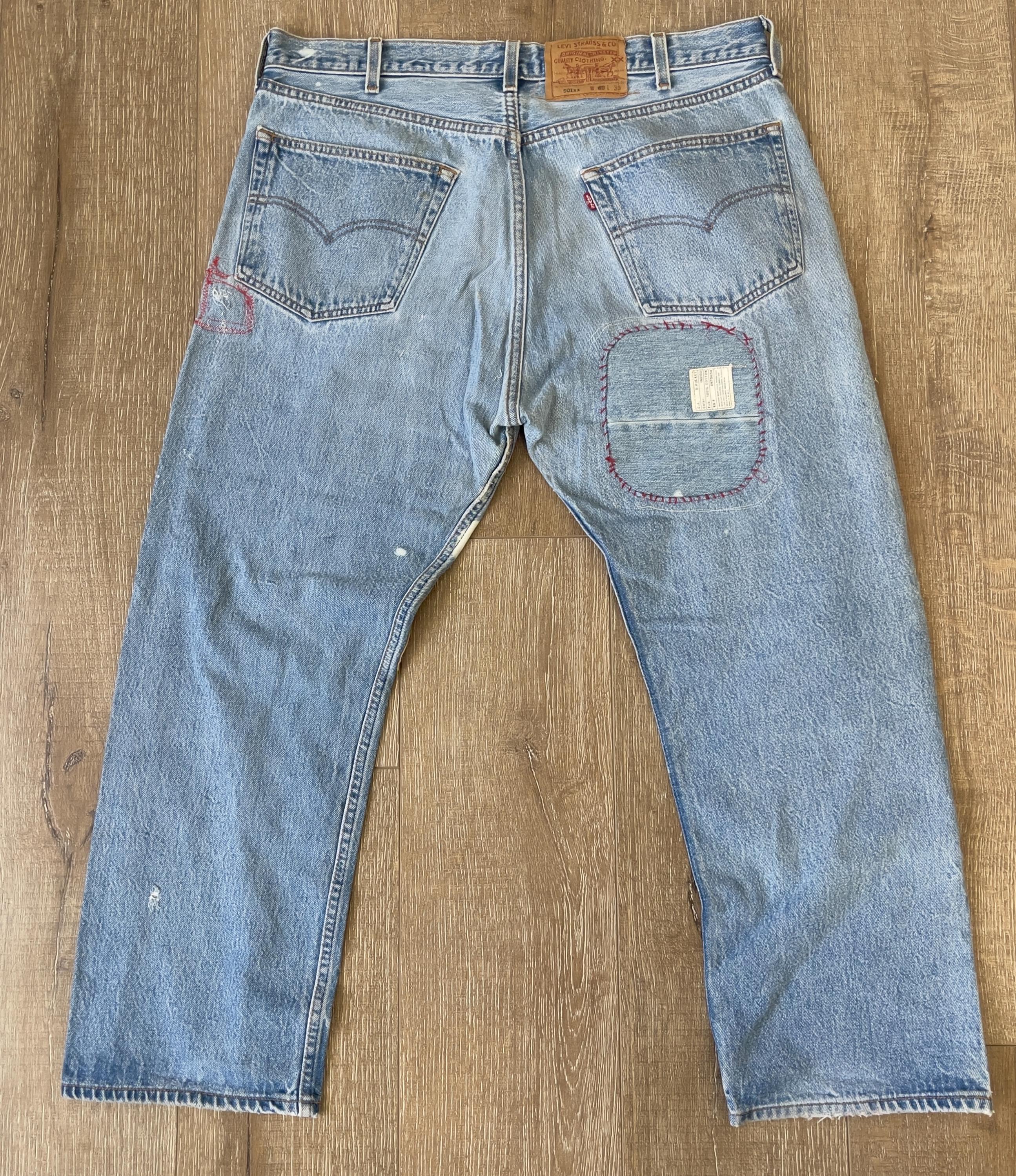 W38 L26 — vintage 501xx Jeans Men — 90s, #555 Rivets