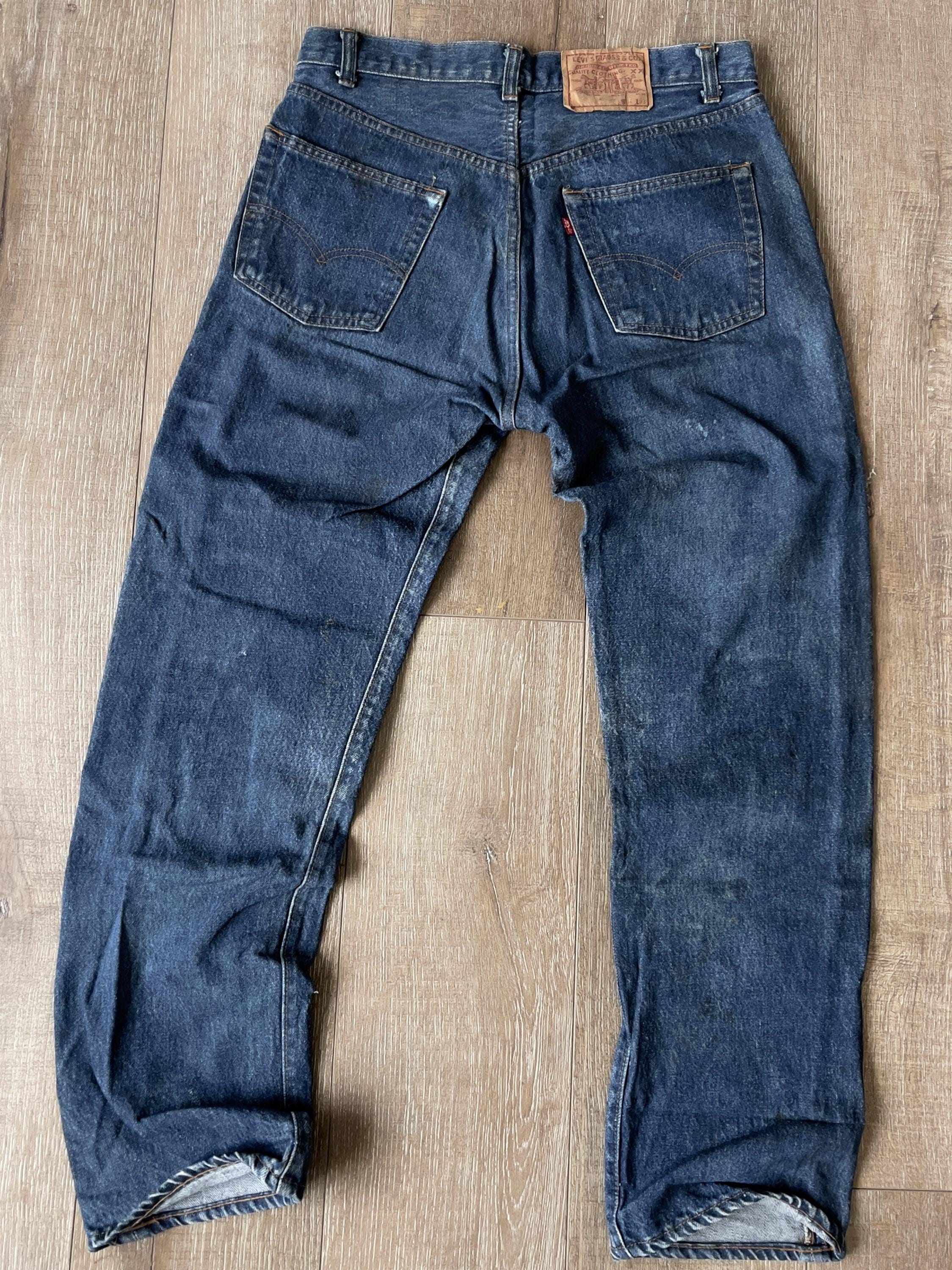W32 L29.5 — vintage Levi's 501 Jeans Men — 1983, #553 Rivets