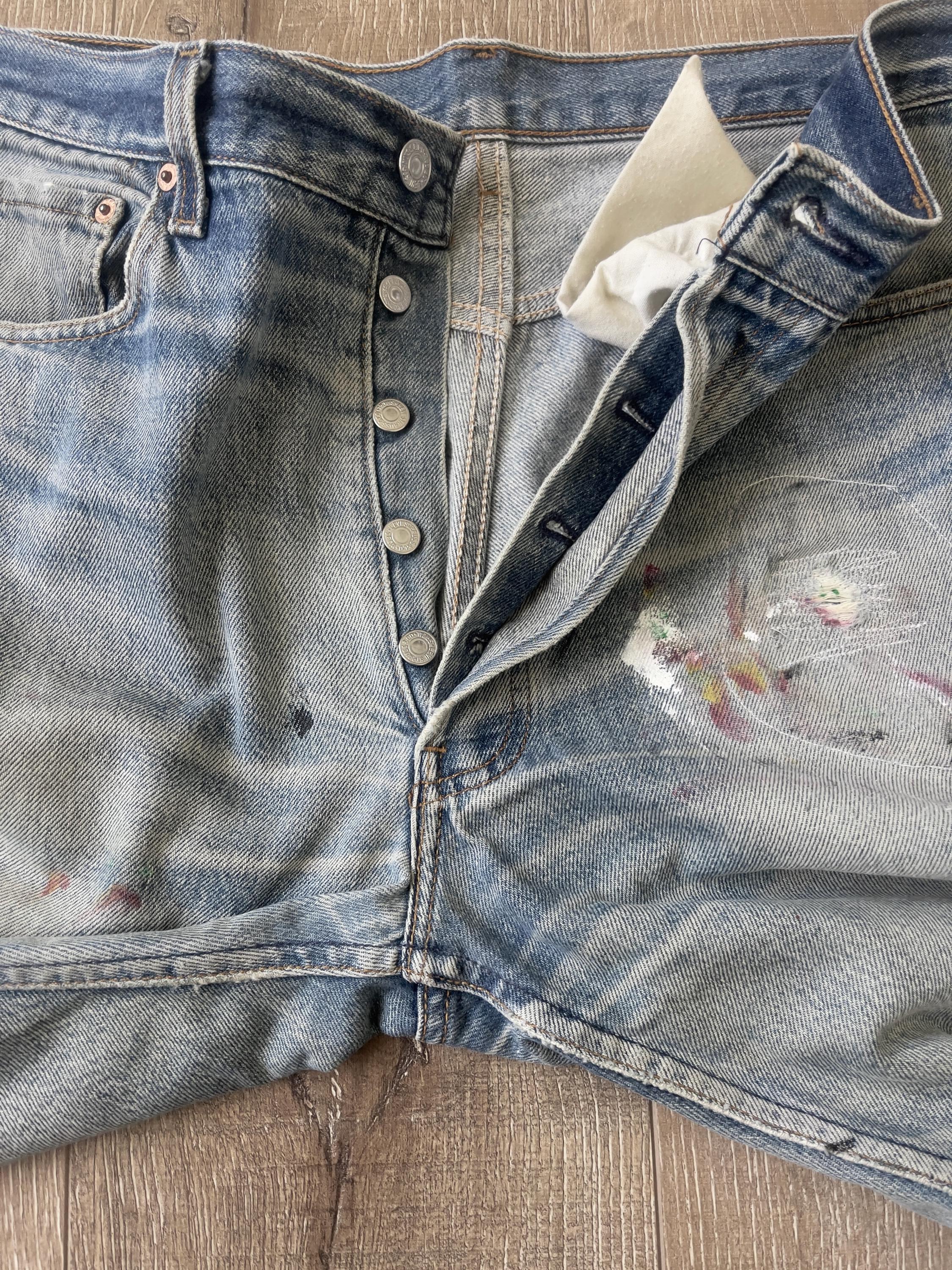 W34 L32 — Vintage Levi's 501xx Jeans Men — 1993, #552 Rivets