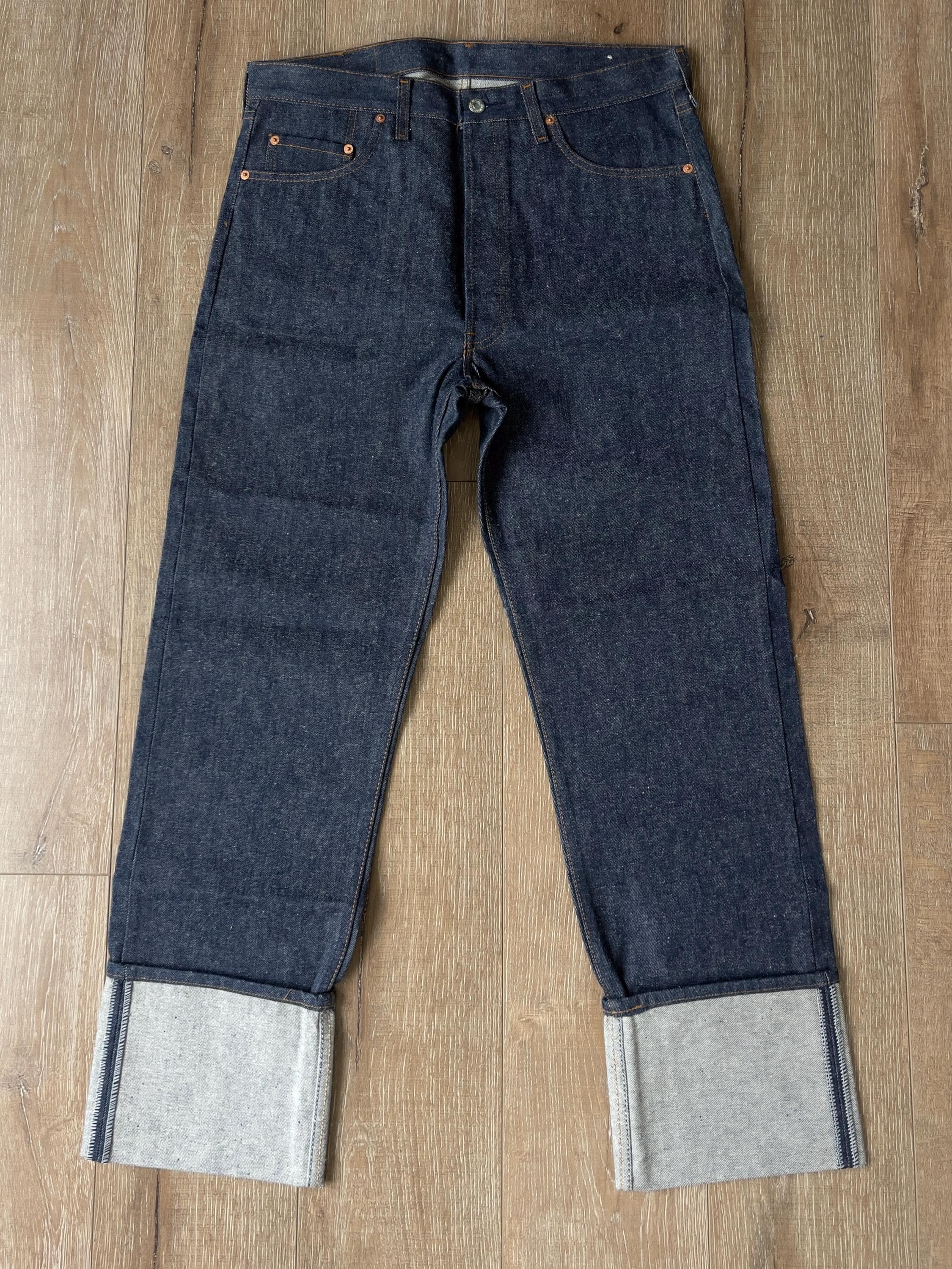 W36 L38 — Deadstock Vintage Levi's Original 501 Jeans — 1980s