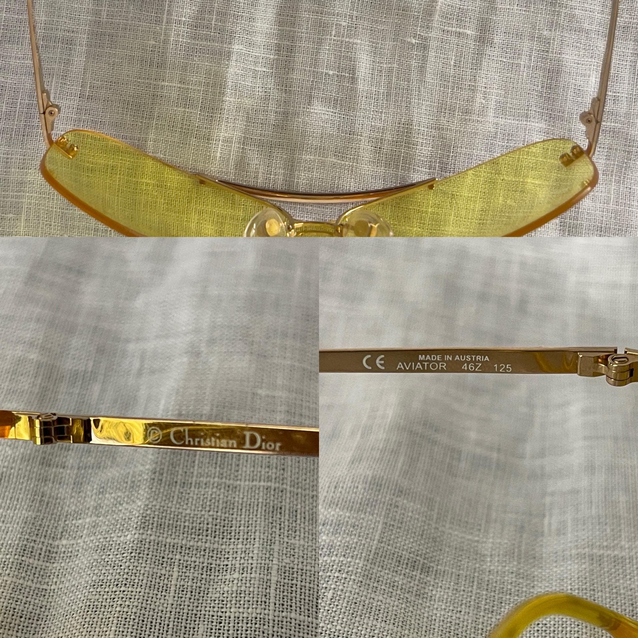 Christian Dior Aviator Sunglasses (early 2000s) — 462 125  display picture 3