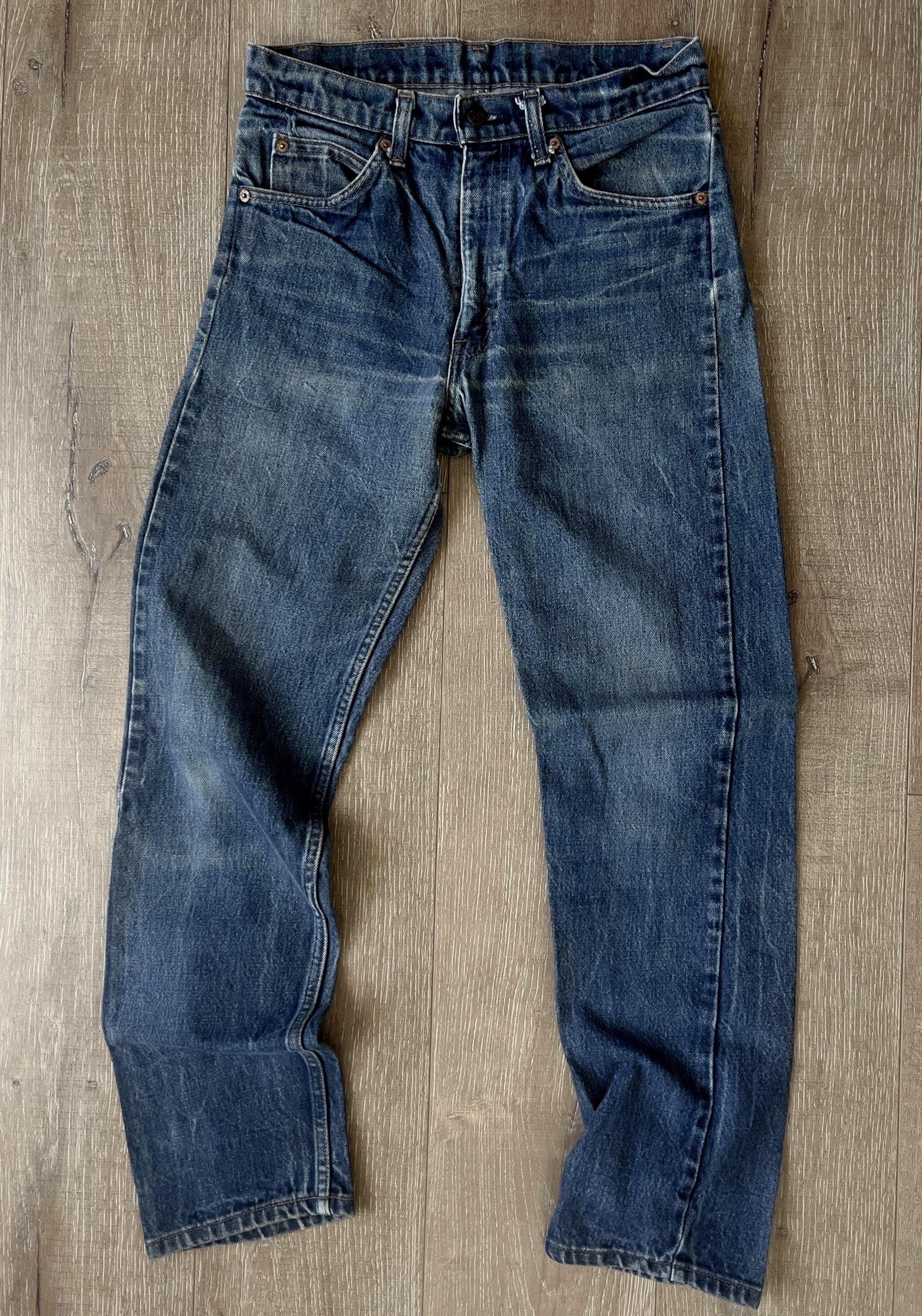 W30 L30 — vintage Levi's 20 505-0217 Jeans Men — 1982, #539 Rivets