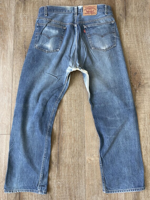 W34 L26.5 — Vintage Levi's 501 Jeans Men — 80s, 1987, #546 Rivets
