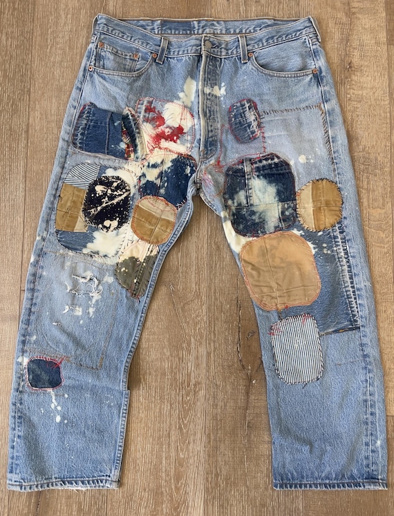 W38 L26 — vintage 501xx Jeans Men — 90s, #555 Rivets