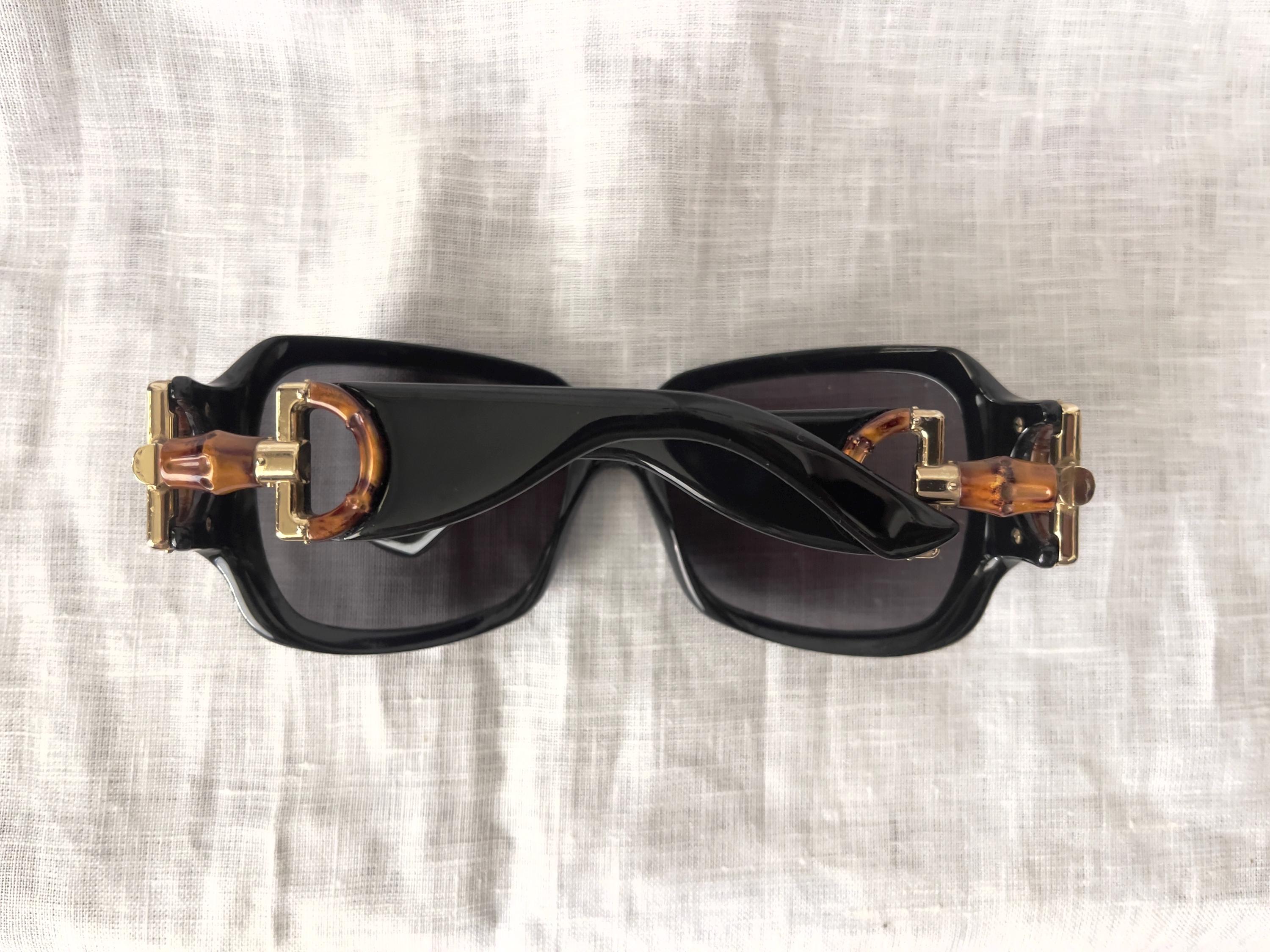 GUCCI(グッチ) サングラス - GG2969/N/S ダークブラウン×黒 ホースビット/バンブー GUCCI - GUCCI(グッチ) サングラス - GG2969/N/S ダークブラウン×黒