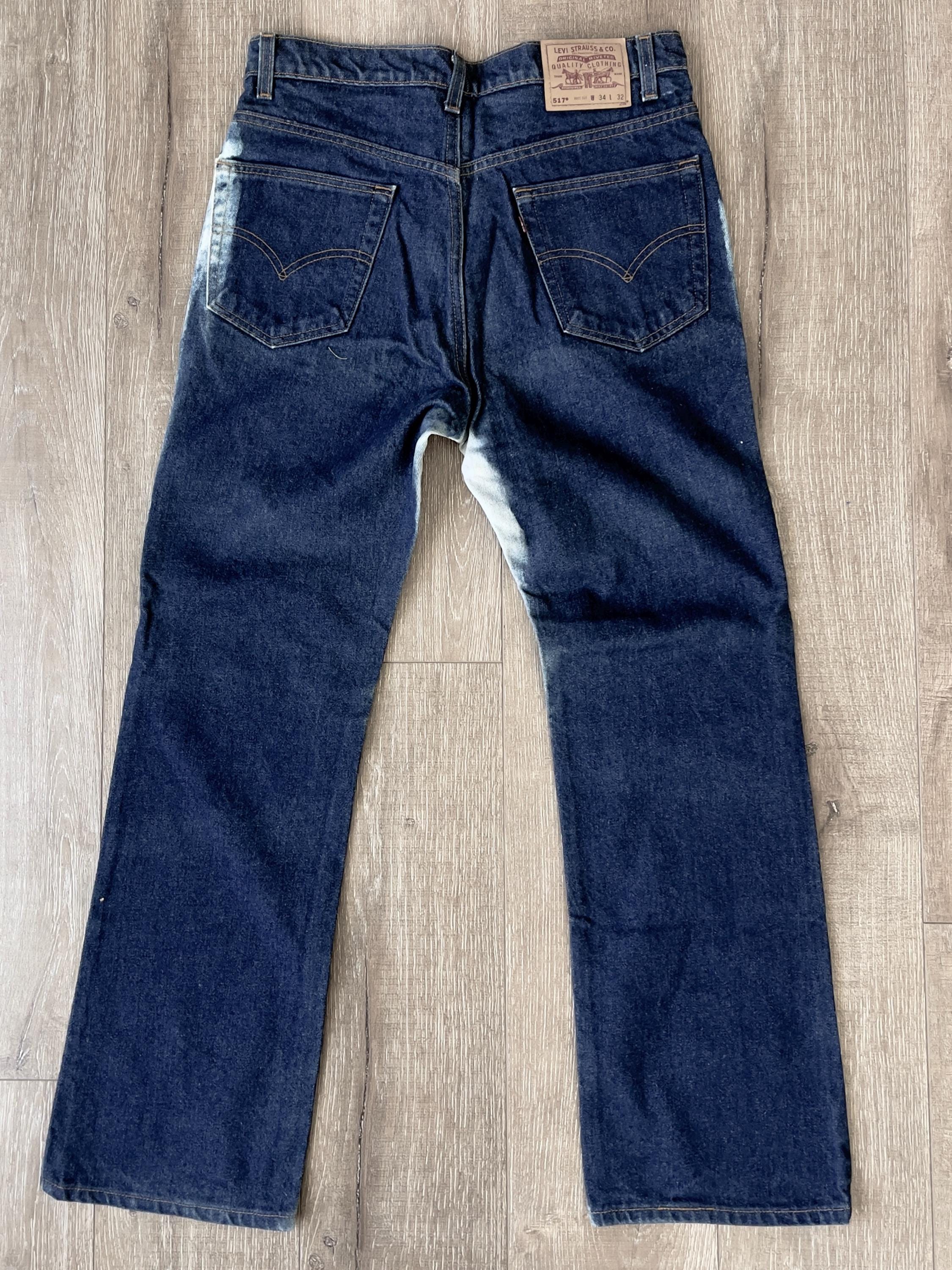 levi's 517 リーバイス made in usa w34 L31 W34 L31.75 — vintage Levi's 517 Jeans Men — 1990s, #515