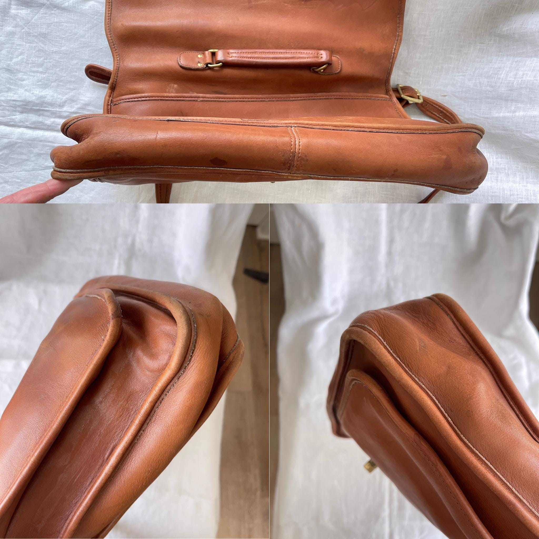Vintage Coach Briefcase — B8C-5180, Glove Tanned Cowhide Leather