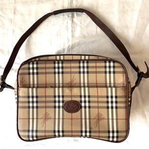 バーバリー　バッグ　ビンテージ Vintage burberry bag - Etsy 日本
