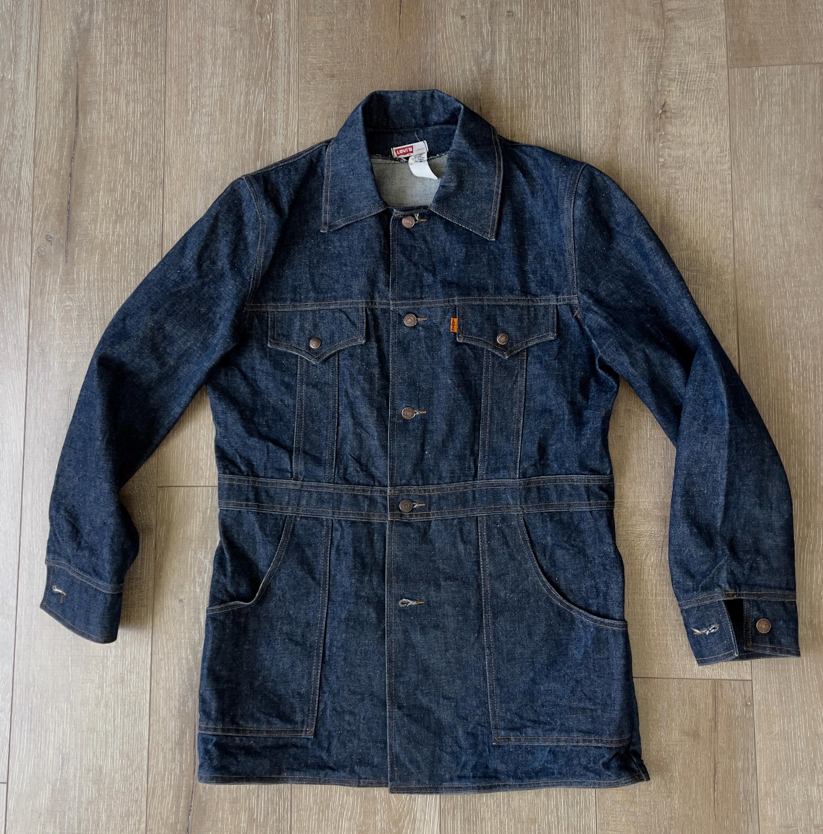 ジャケット・アウター 70s- FARAH denim safari jacket Denim Safari Jacket - Etsy