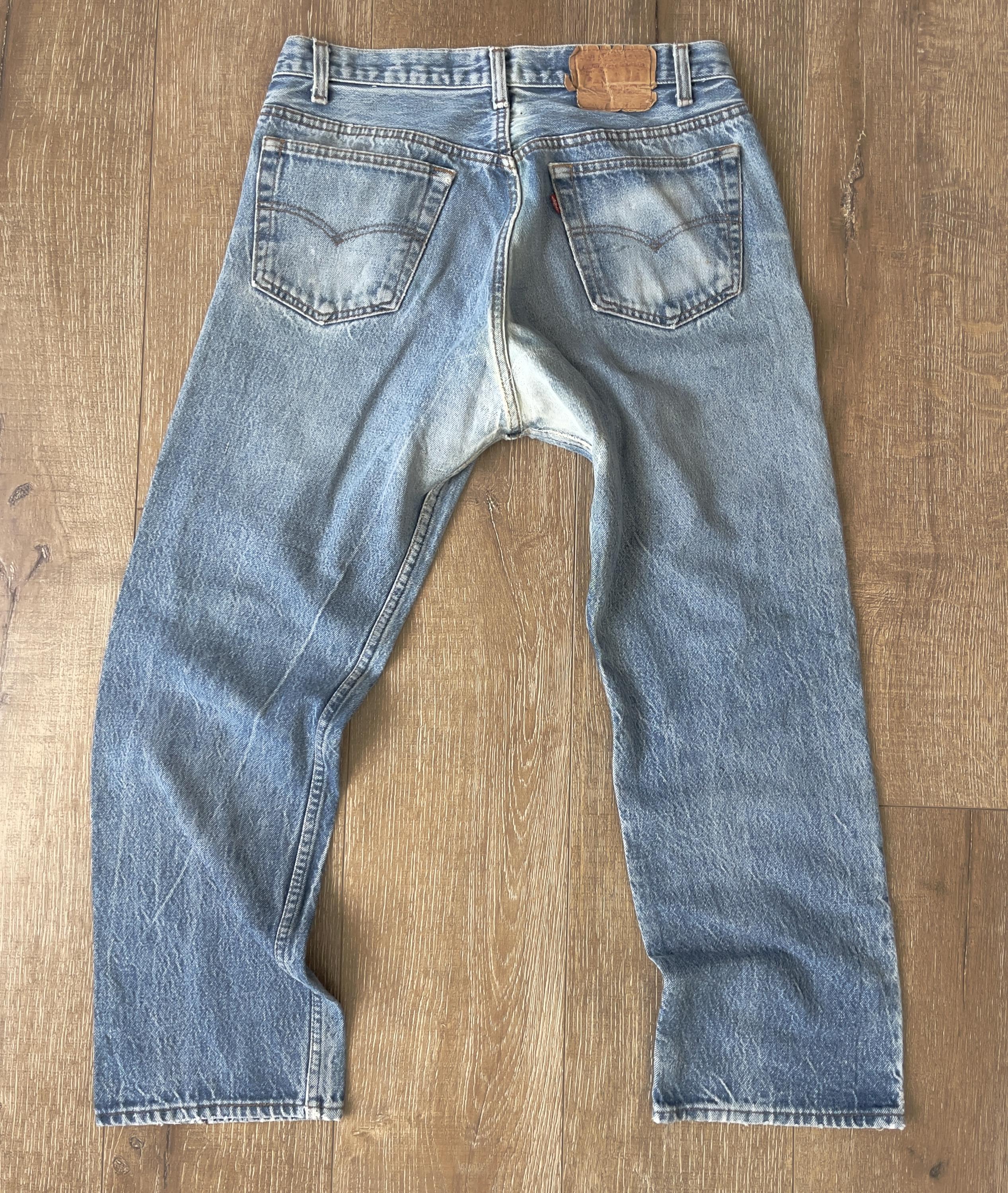 W32 L26.5 — vintage Levi's 501 Jeans Men — 1980s, #524 Rivet