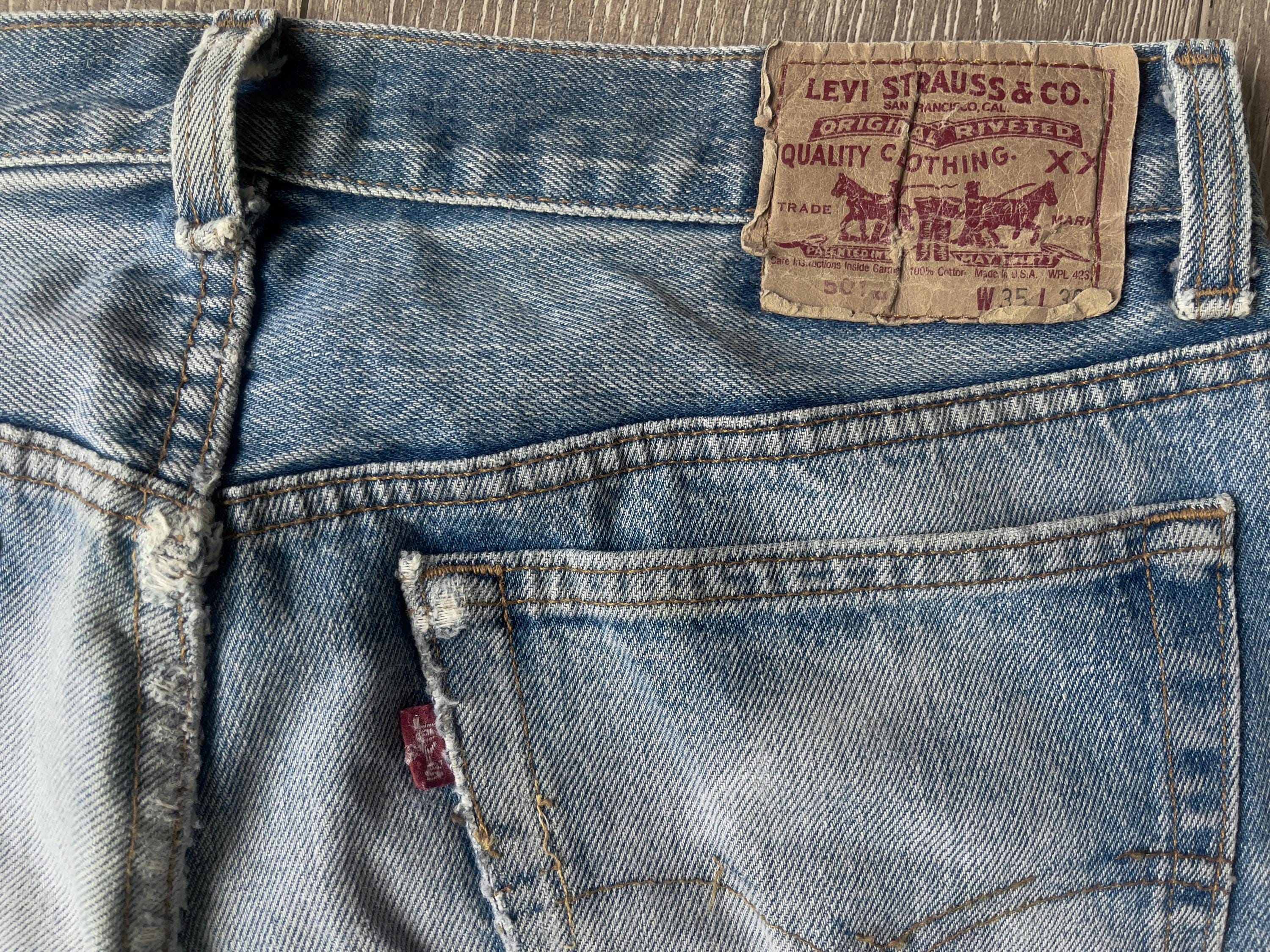 W33 L31.5 — vintage 501xx Jeans Men — 1989, #546, Medium