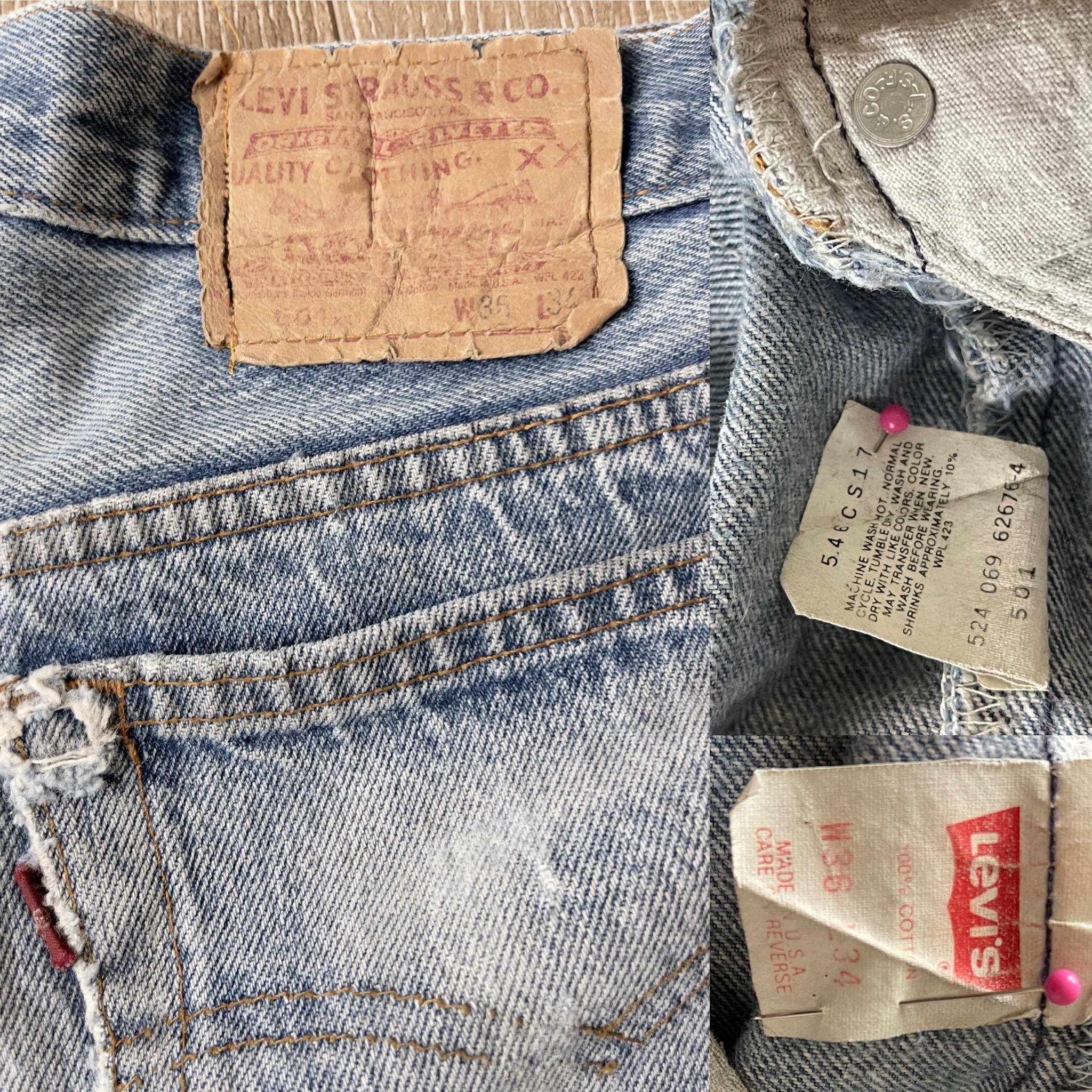 パンツ Levi's 501 XX W34 L30 Levis Vintage 501 XX series denim W34 L30 jeans button fly mens