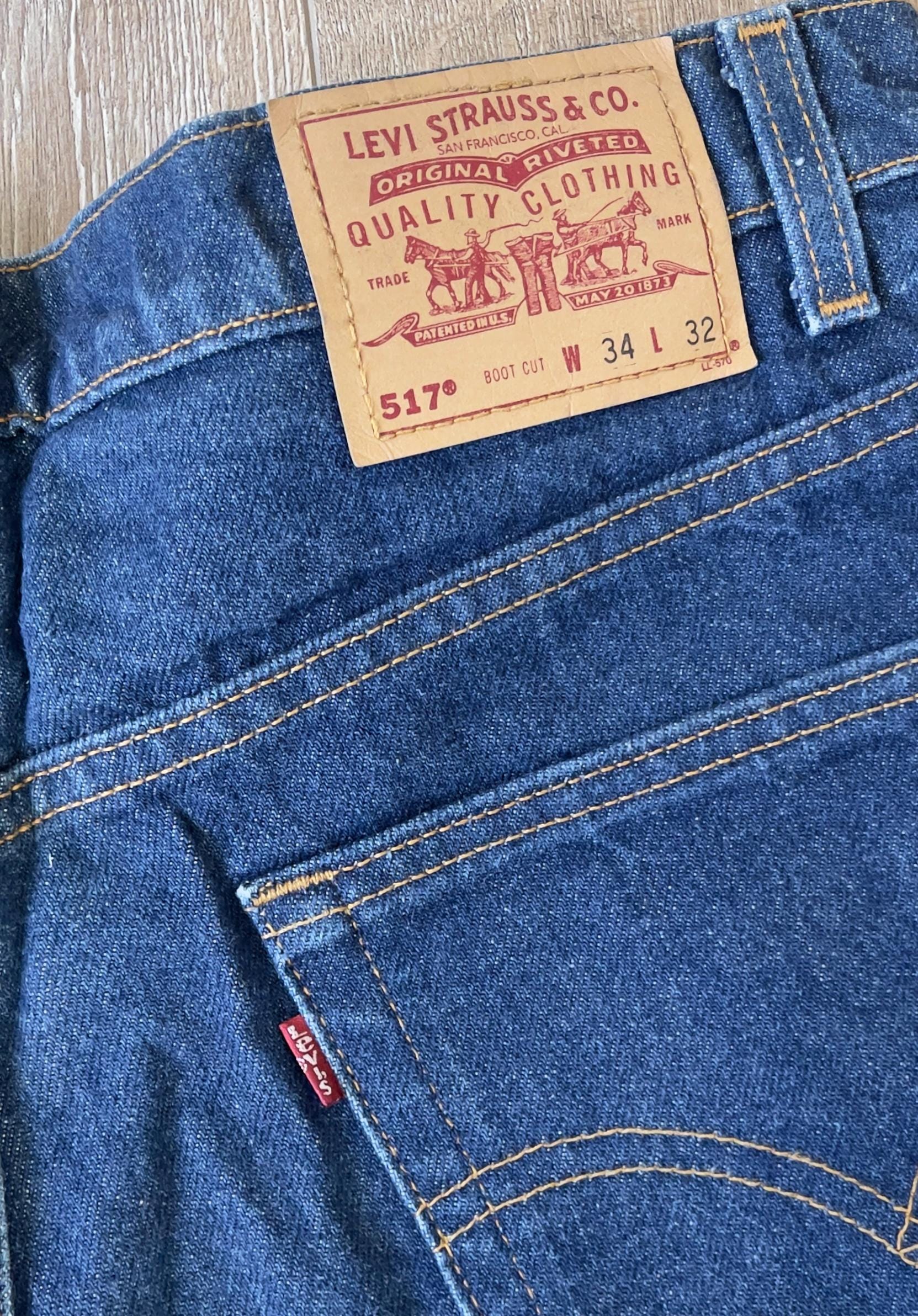 levi's 517 リーバイス　made in usa w34 L31 Vintage Levi's 517 Made in USA, W34” x L34”, E-9 | eBay