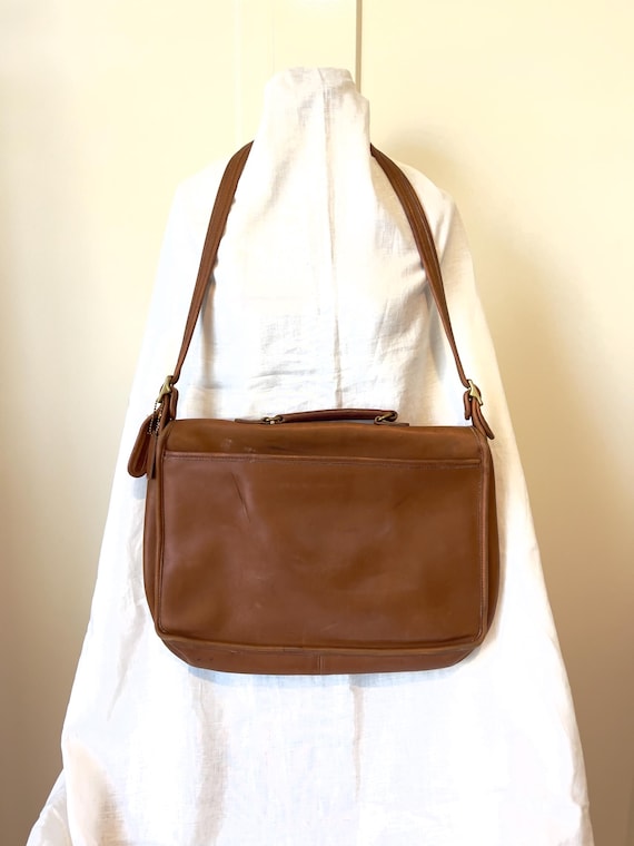 Vintage Coach Briefcase — B8C-5180, Glove Tanned Cowhide Leather