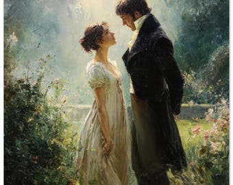 Pride & Prejudice Fine Art Prints  ~ Jane Austen Inspired Wall Art