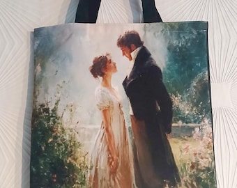 Pride & Prejudice Tote Bag – Elizabeth Bennet and Mr Darcy
