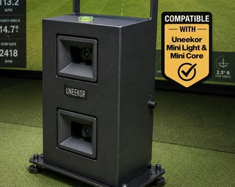 Custodia protettiva in metallo Uneekor Mini Lite e Mini Core con gambe regolabili, maniglia di trasporto e barra di bloccaggio - Serbatoio Shank ultra resistente