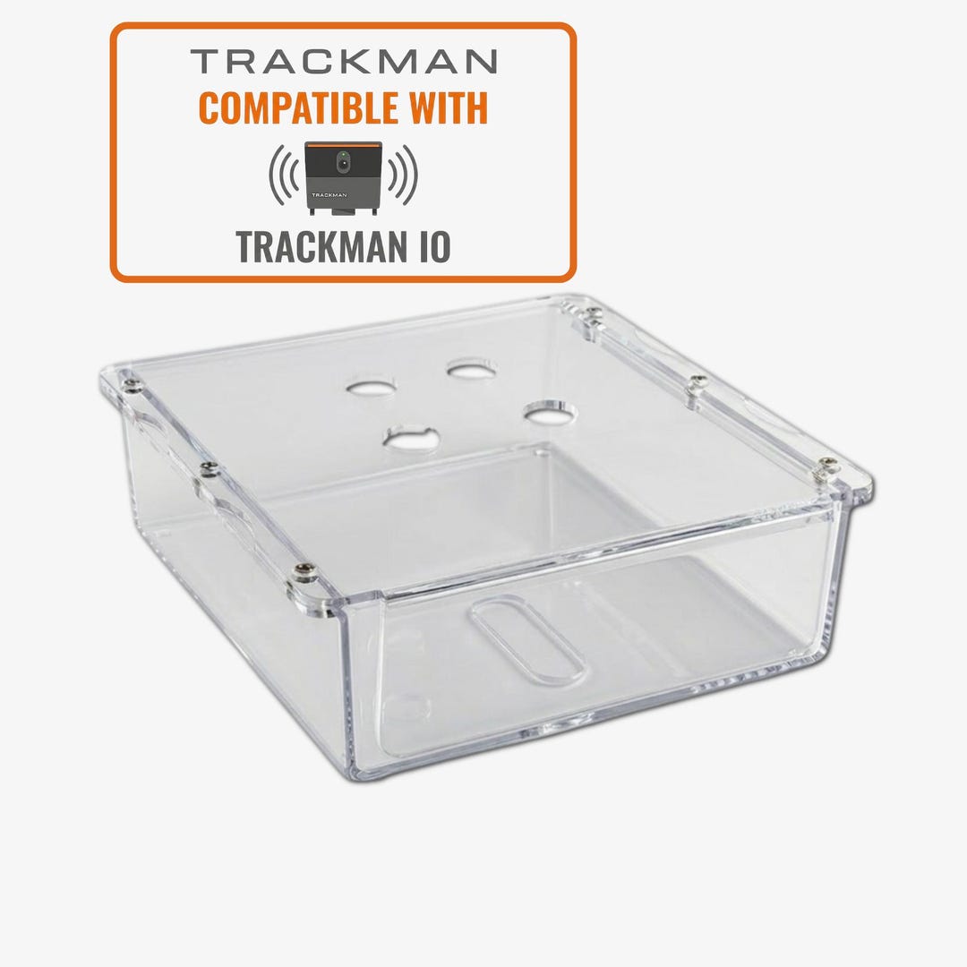 Trackman Io Acrylic Protective Mounting Case | Custom Fit Ceiling Mount ...