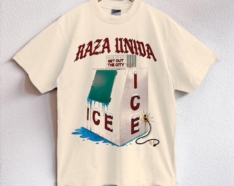Camiseta de derechos de inmigración: ropa de calle de protesta contra ICE (colores cómodos o Shakawear)