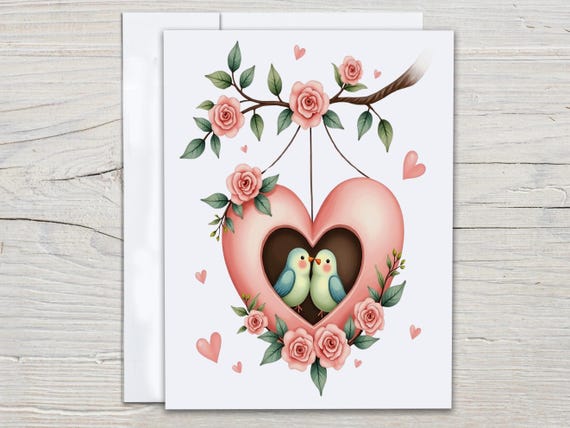 Cute Bird Notecard Set, All Occasion Cards, Thank You Cards, Greeting Cards Sets, Handmade Cards, Blank Notecard, Cute Stationary, EC102