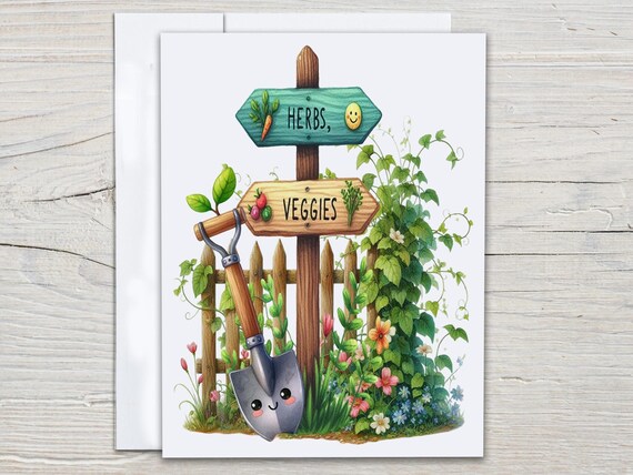 Watercolor Garden Notecard Set, Cute Stationary, Everyday Cards, Blank Notecard, Gifts for Gardeners, All Occasion, Aesthetic, Kawaii, EC375