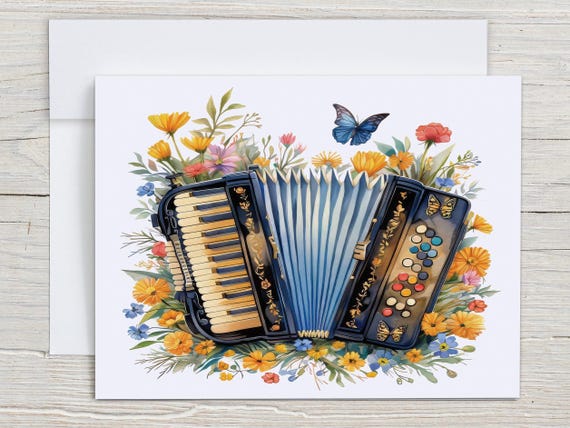 Watercolor Wildflower Accordion Notecards, Thank You Card Pack, Blank Notecards, Greeting Card Set, Just Because, Everyday Cards, EC42