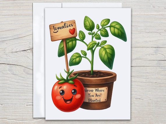 Watercolor Tomato Plant Notecards, Notecard Set, Blank Notecards, Everyday Cards, Just Because Cards, Plant Stationery, Plant Cards, EC376