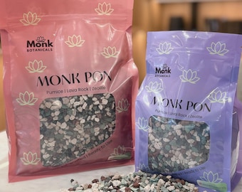 Premium Pre-Washed Semi Hydroponic Plant Substrate | Pon Mix Grow Medium | LECA/Soil Alternative | Inorganic | Pest Resistant | pH Balanced