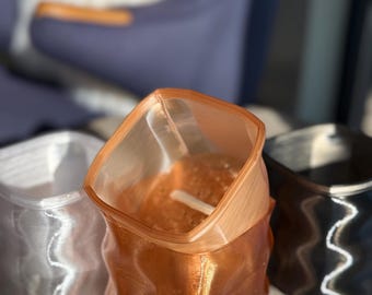Ripple Self Watering Planter - Transparent Reservoir, Semi-Hydro Pot