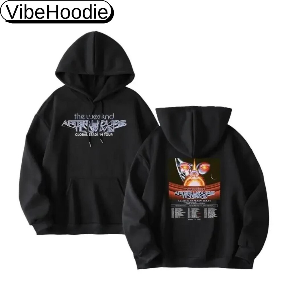 The Weeknd Hoodie - After Hours Hoodie - Pullover Hoodie - Streetwear Hoodie - Classic Hoodie - Simple Hoodie - Merch Sweatshirt Aurateestyle