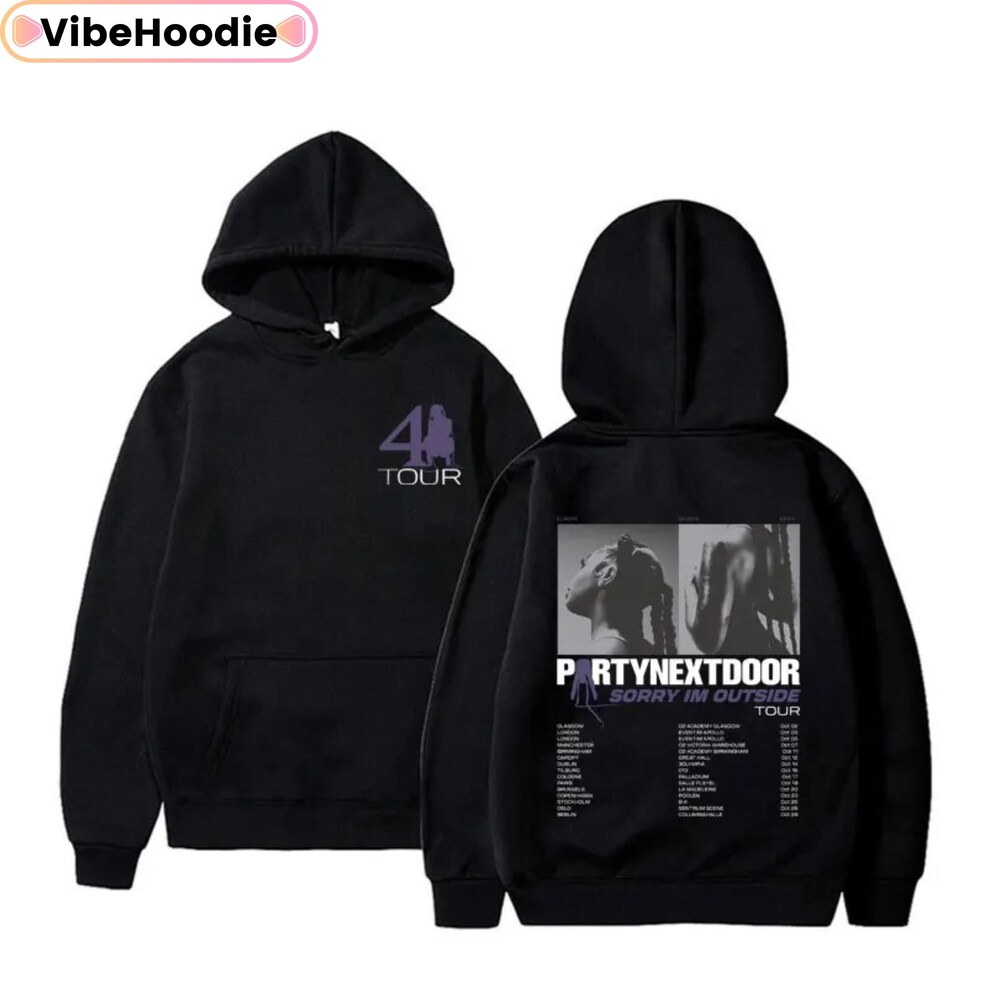 Partynextdoor Hoodie - Graphic Hoodie - Hip Hop Hoodie - Oversized Hoodie - Trendy Hoodie - Casual Hoodie - Unisex Hoodie Aurateestyle