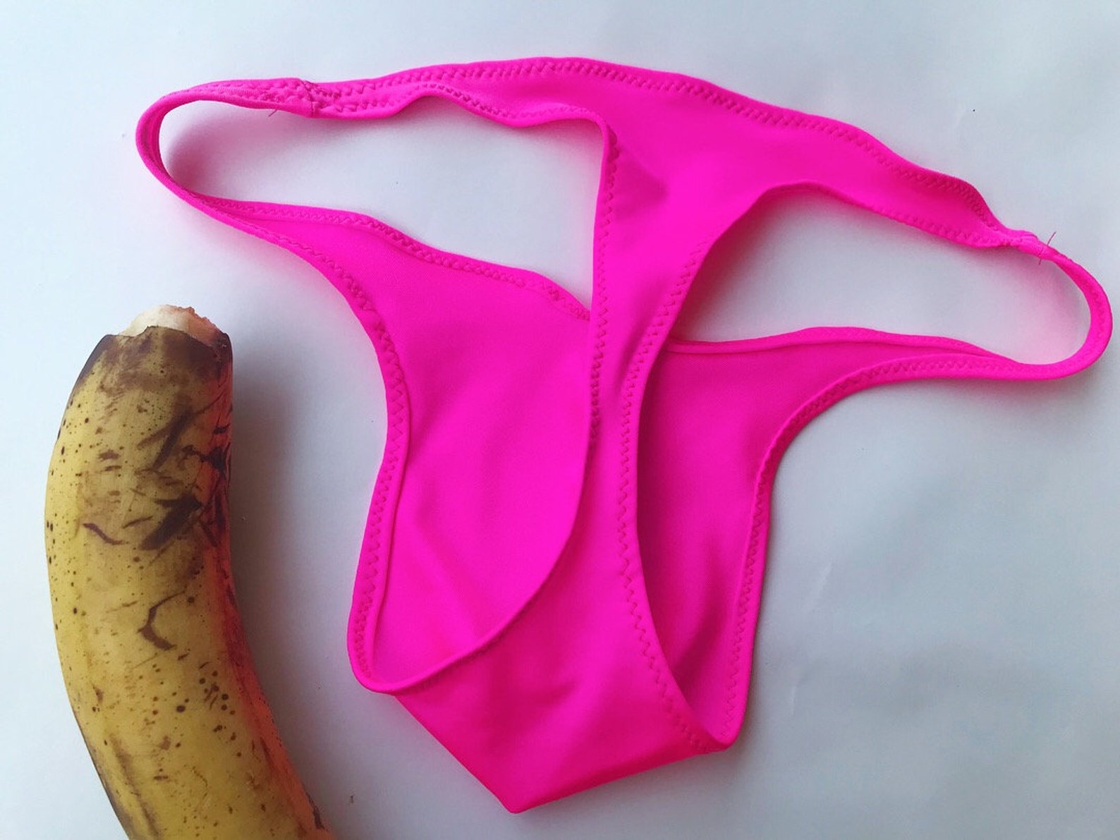 Men's Neon Thong HOT PINK Etsy