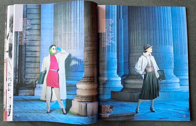 Vintage Dutch Avenue Magazine Februari 1983 Fashion 130 Pages image 5