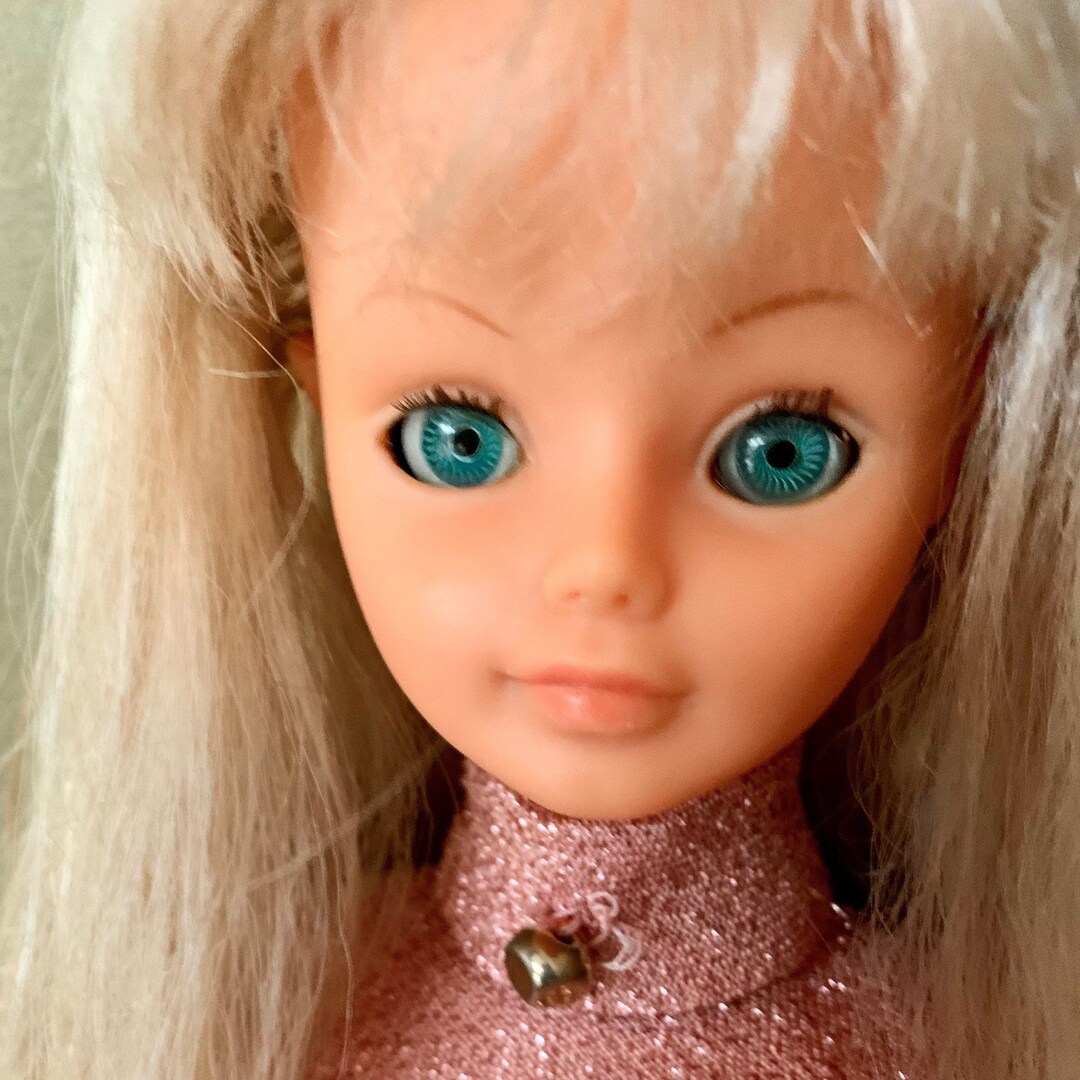Vintage Cathie Bella Doll 70s Blonde Hair Blue Eyes Ariadne Etsy