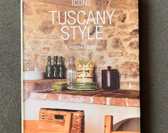 Vintage Book Taschen Icons Tuscany Style 2003 paperback