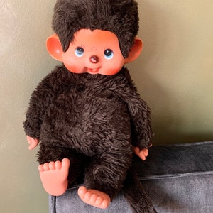 Vintage 70s Large XL Monchichi Monkey Sekiguchi image 1