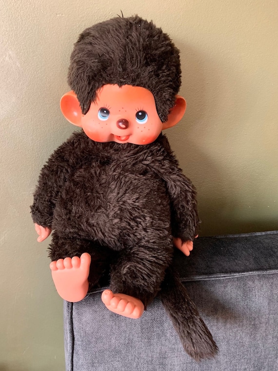 Vintage 70s Large XL Monchichi Monkey Sekiguchi 