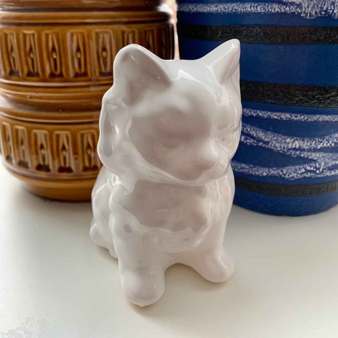 Kat Bloempot, Kat Planter, Succulente Plantenbak Kat Potten, Keramische Dieren Planter, Kat Plantenbakken voor Kamerplanten voor Indoor Home Decor, Kantoor Bureau of Keuken Vensterbank, Perfect