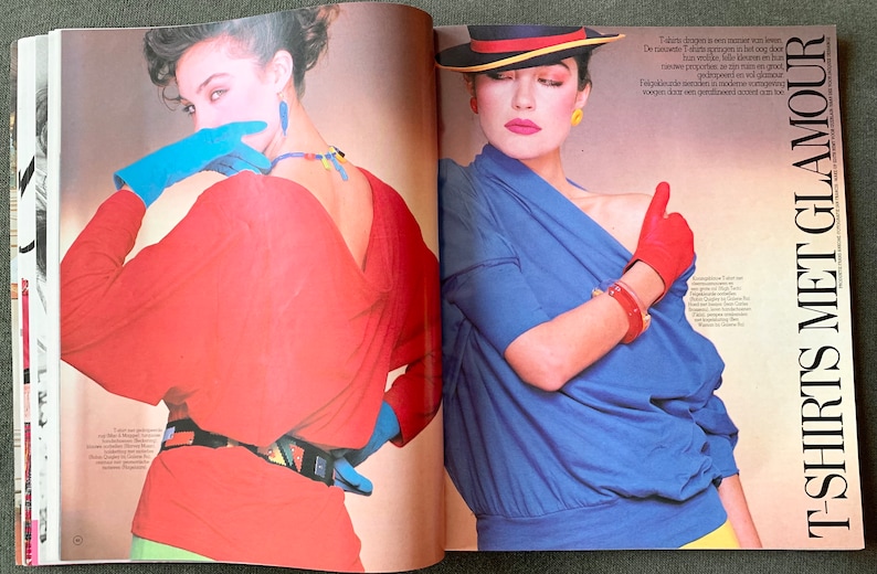 Vintage Dutch Avenue Magazine Februari 1983 Fashion 130 Pages image 6