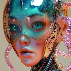 Explorador Cibernético Futurista
