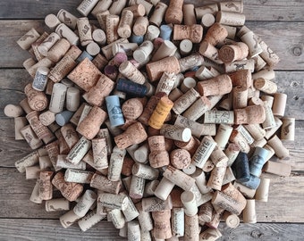 Over 300 Wine & Champagne Corks Recycled Bulk Lot for Crafting