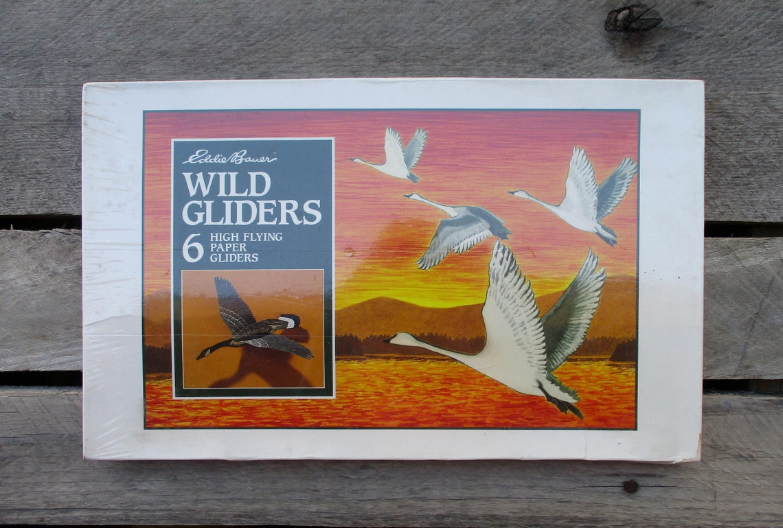 Eddie Bauer Wild Gliders Original Sealed Box Vintage 1992 Etsy