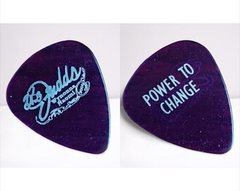 The Judds Wynonna Naomi Guitar Pick Power to Change Concert Tour Souvenir Band Plectrum Y2K 2000