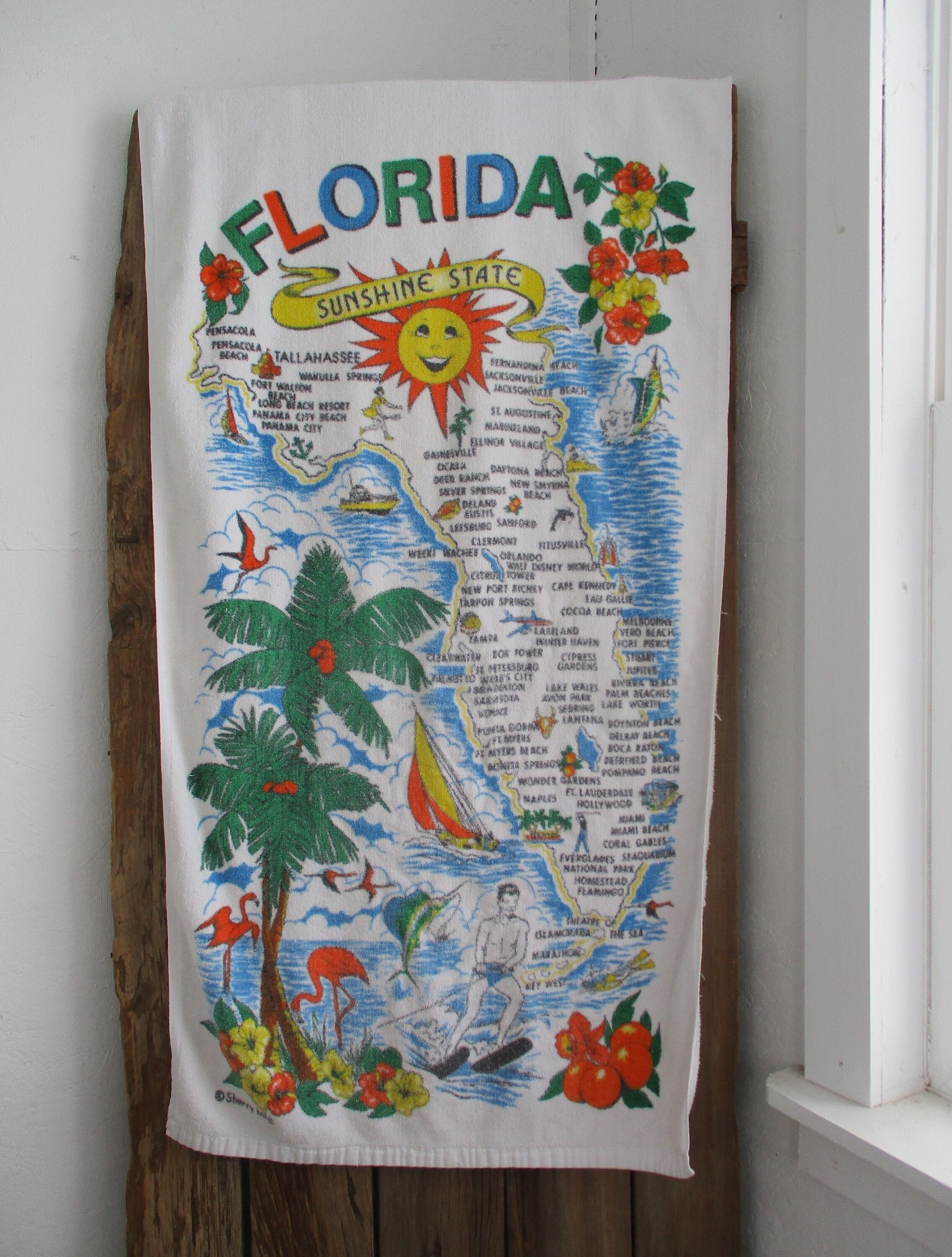 Sunshine State Map Florida Stripes Baby Onesie Sunshine State Map Florida Stripes Baby Onesie