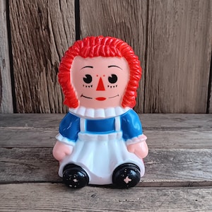Raggedy Ann Bank - Etsy