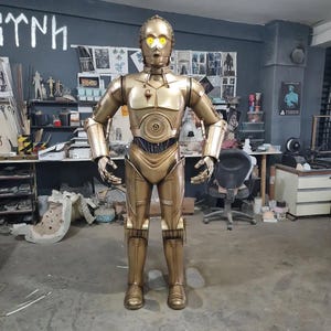 C-3PO 1: 1 Lebensgröße LED Statue