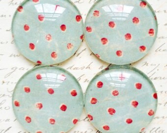 Glass Magnets - Magnets - Office Supplies - Decorative Magnets - Office Accessories - Glass Magnet - Office Decor - Fridge Magnets - Blue