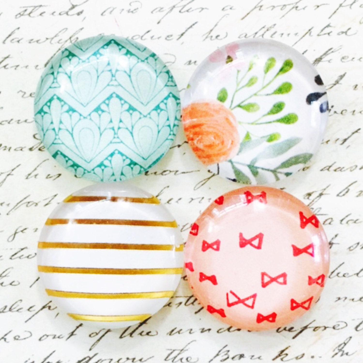 Glass Office Supplies Decorative Etsy